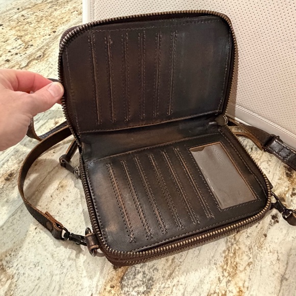 STS Ranchwear Dark Brown Leather Belt Bag - Picture 4 of 4